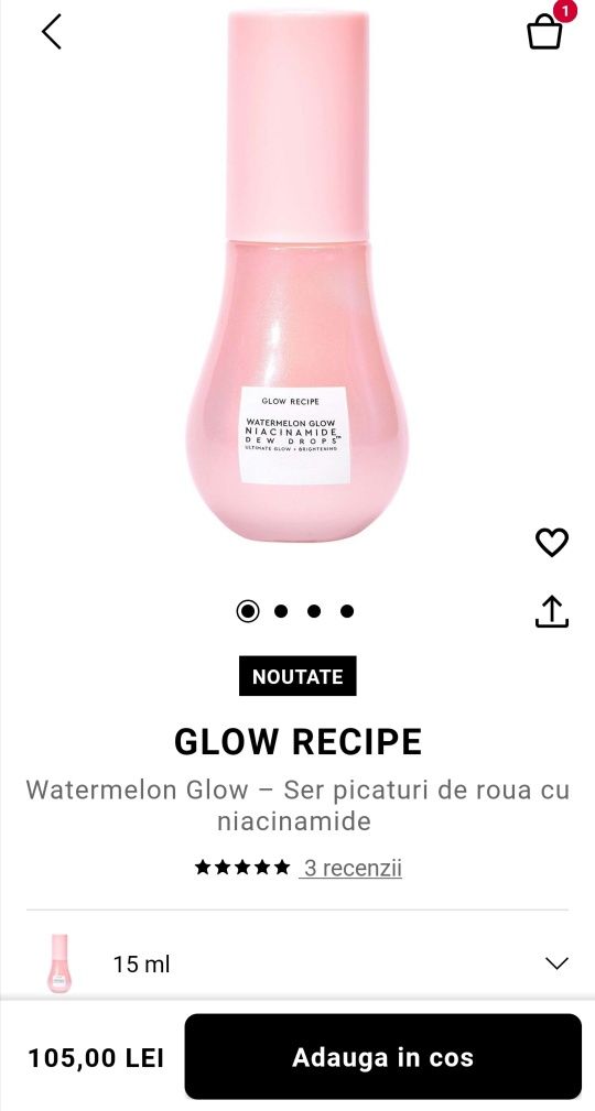 Set produse Glow Recipe sephora