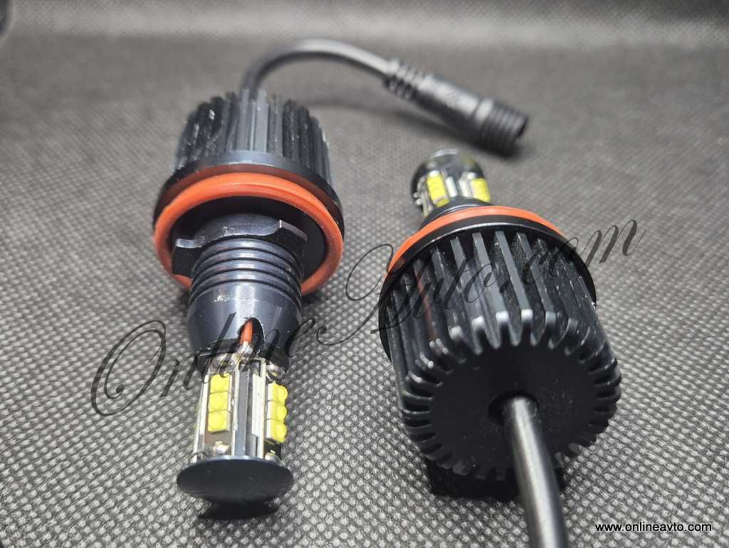 LED крушки за ангелски очи H8 60W ANGEL EYES BMW E60 E84 E90 E92 E70