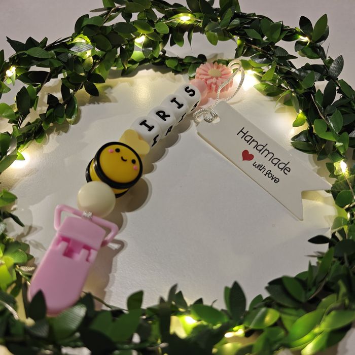 Lănțișor personalizat pentru suzetă