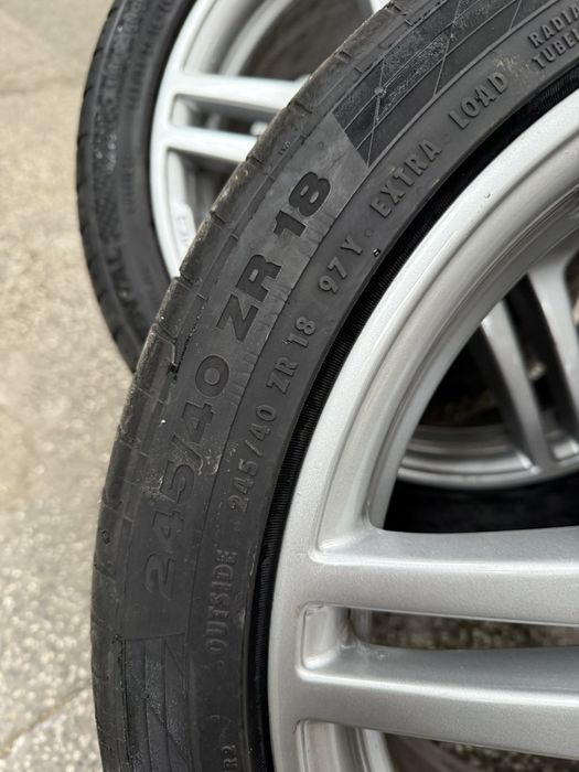 Мерцедес AMG 18 джантибс гуми
