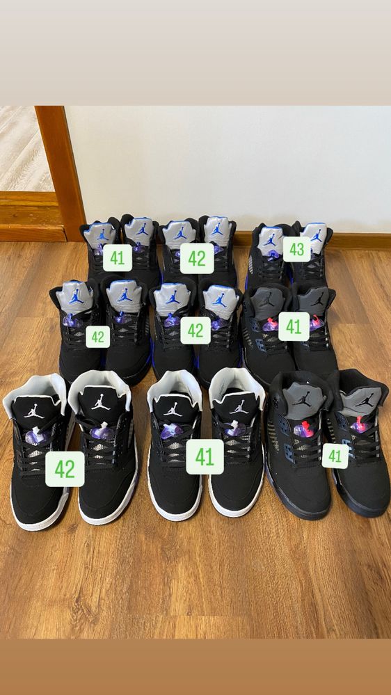 Jordan 5 PSG oreo racer blue nike