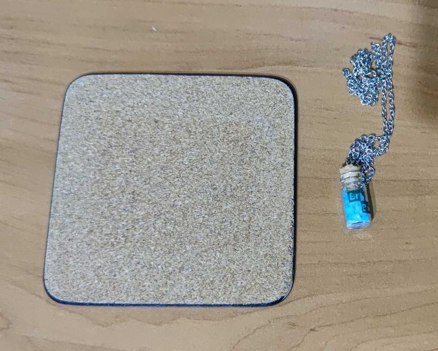 Breaking Bad Колие  Неръждаема стомана + Heisenberg Walter White Merch