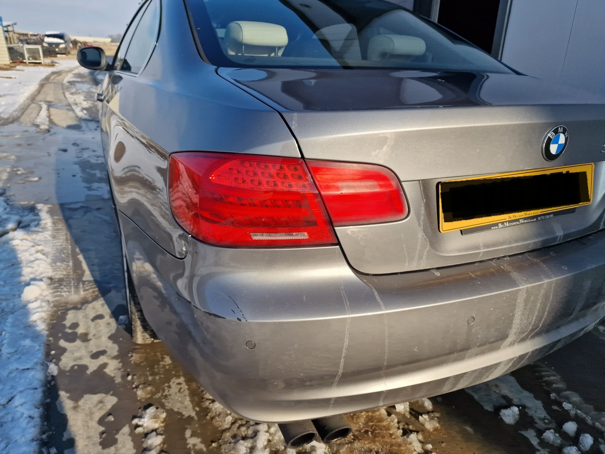 Bara spate aripa capota prag usa bmw e92 e93 lci facelift