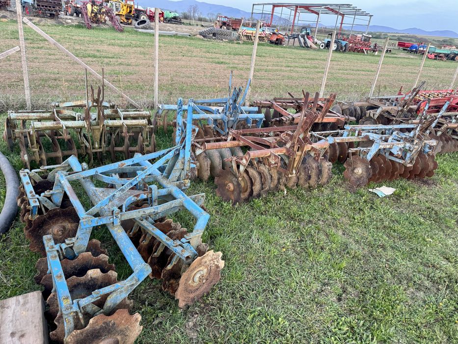 Disc purtat disc agricol pe rulment