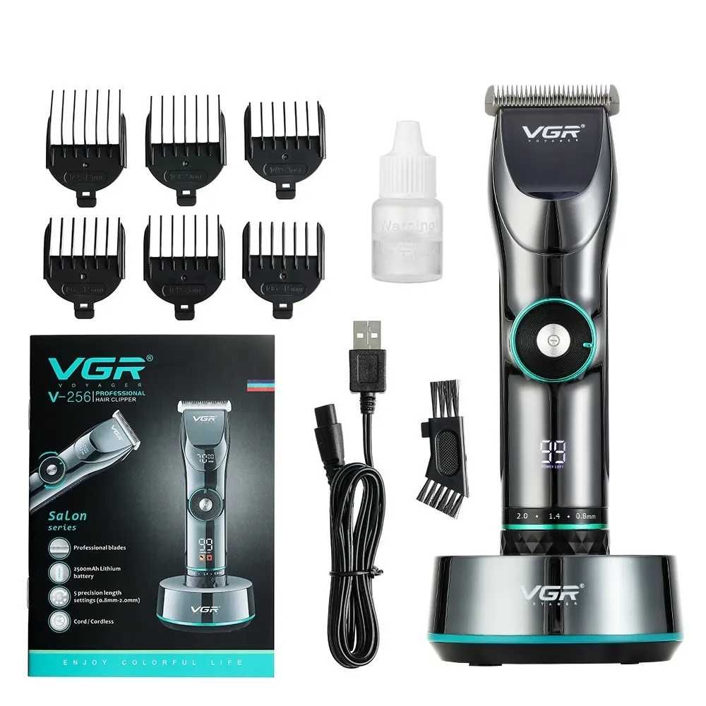 Профессиональная машинка для стрижки волос, бороды и усов VGR V-256