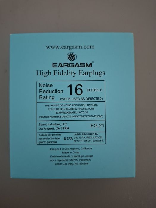 Eargasm dopuri de urechi cu filtru profesional