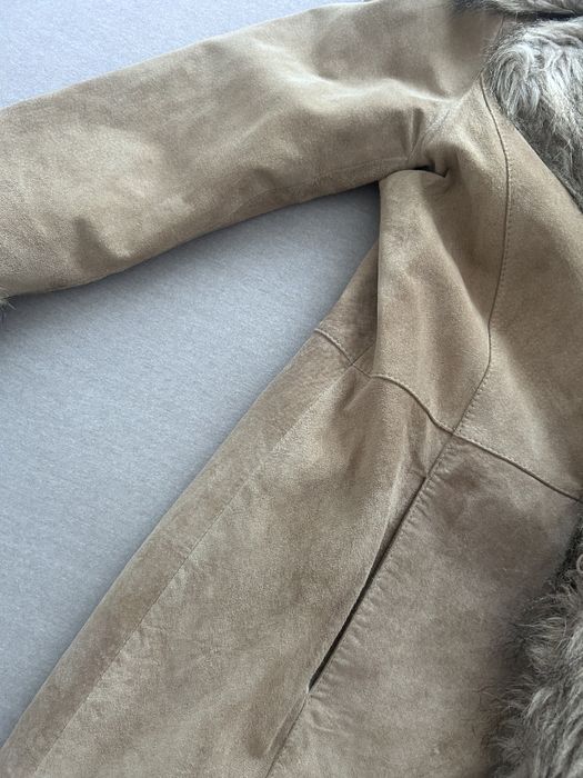 geaca piele, blana naturala si artificiala