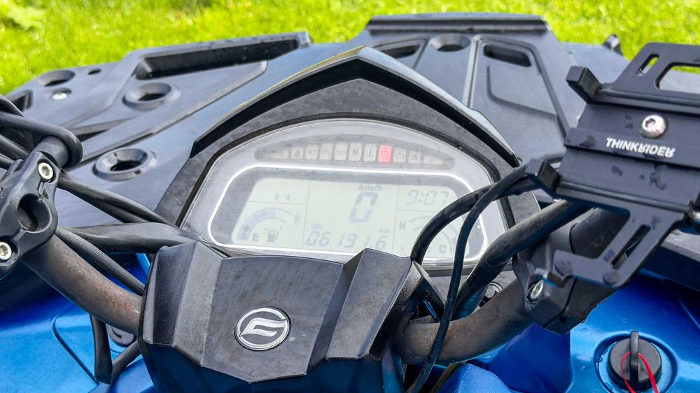 CF MOTO CFORCE 550L 2020 inmatriculat nr negru