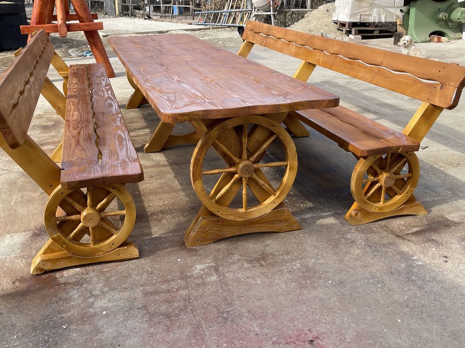 Balansoar rustic / leagan pentru copil