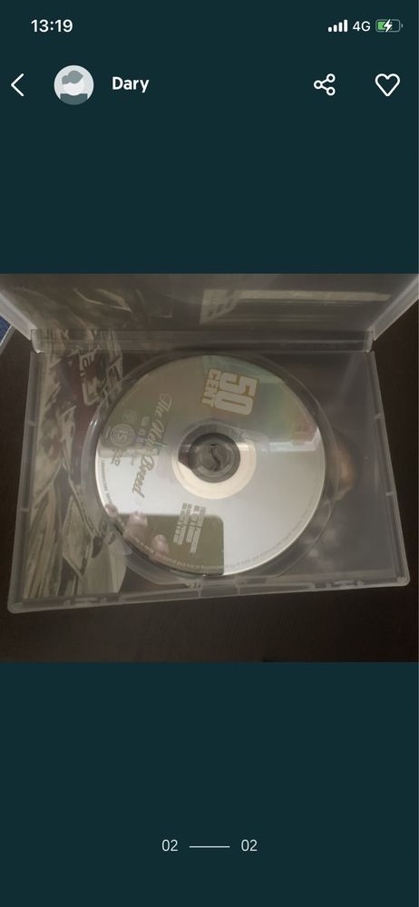 CD 50 CENT DVD senzatie