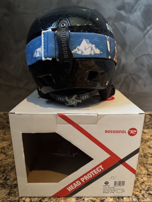 Детска ски каска с очила Rossignol