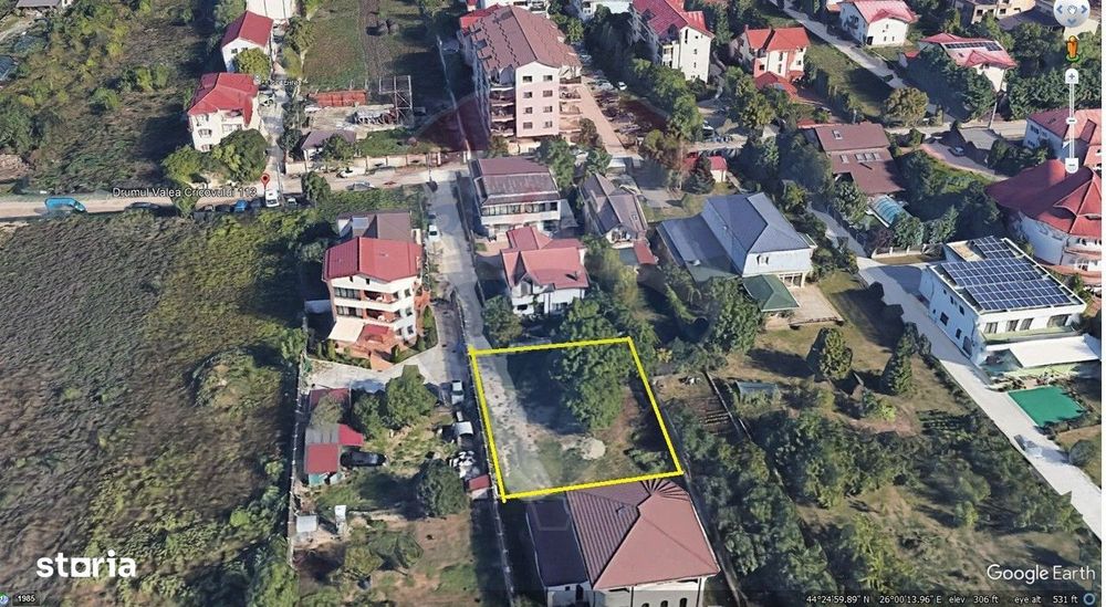 De vanzare teren intravilan 500mp Drumul Taberei,