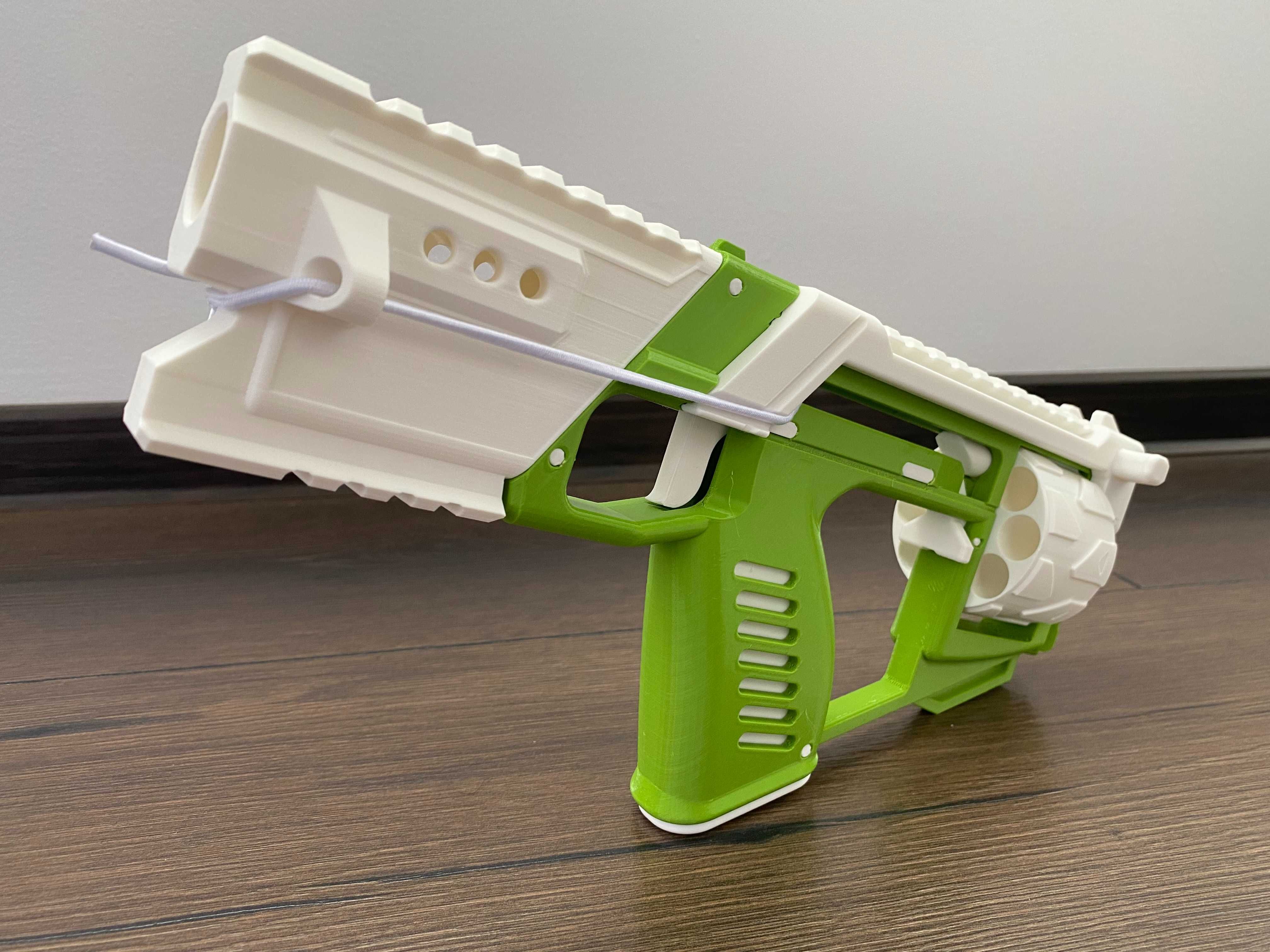 Nerf NailClipper - Personalizat și Asamblat Manual