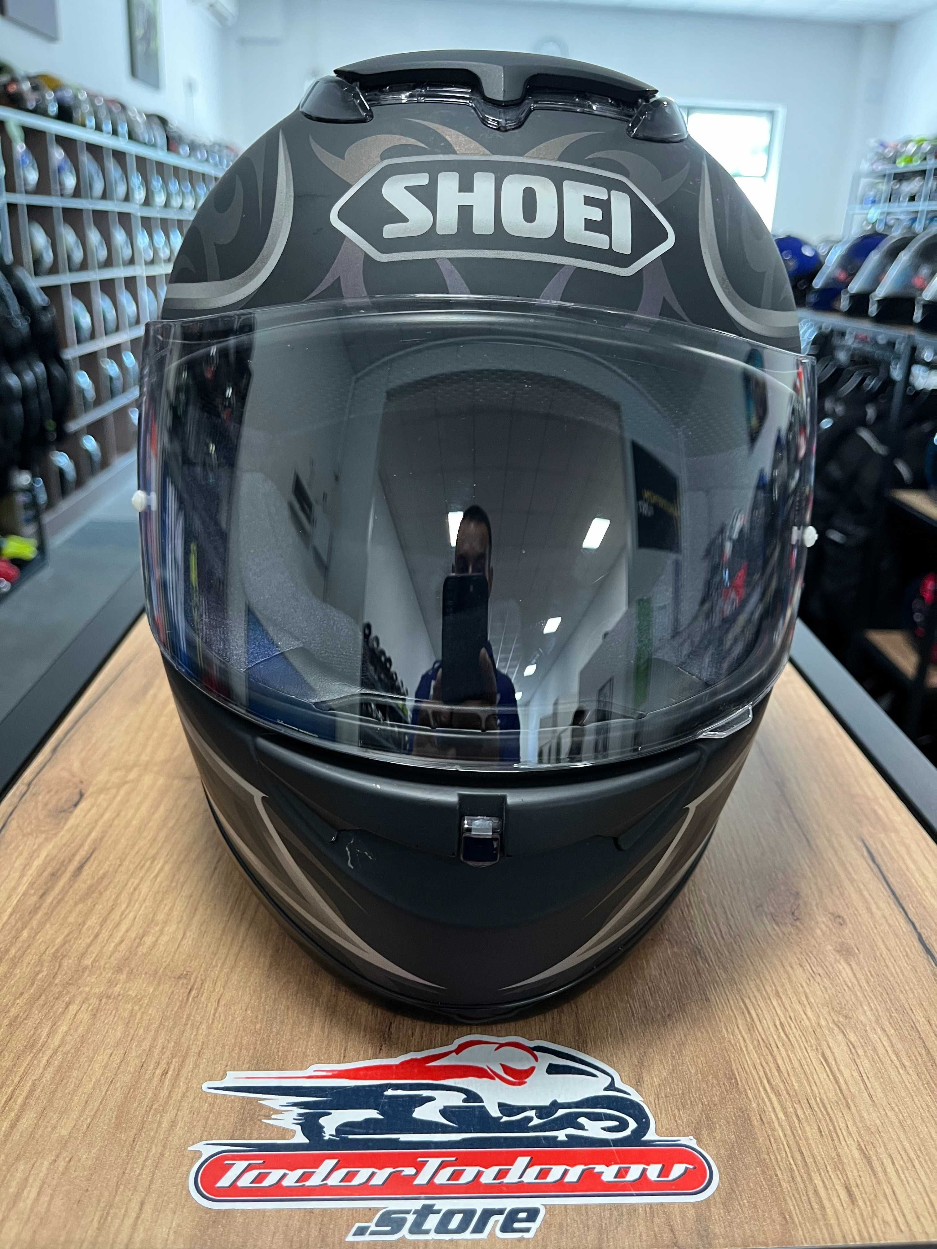 Мото каска SHOEI RAID 2,S 55-56 см,много запазена,плака