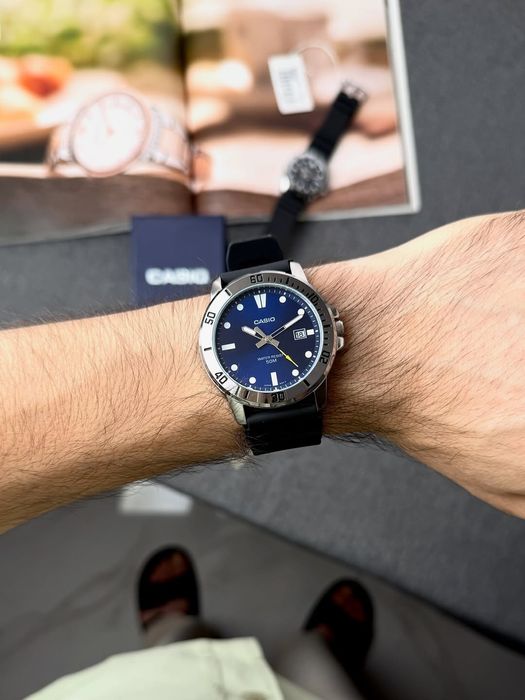 Soat Casio MTP-VD01 - Original, 50m, 1 yil kafolat