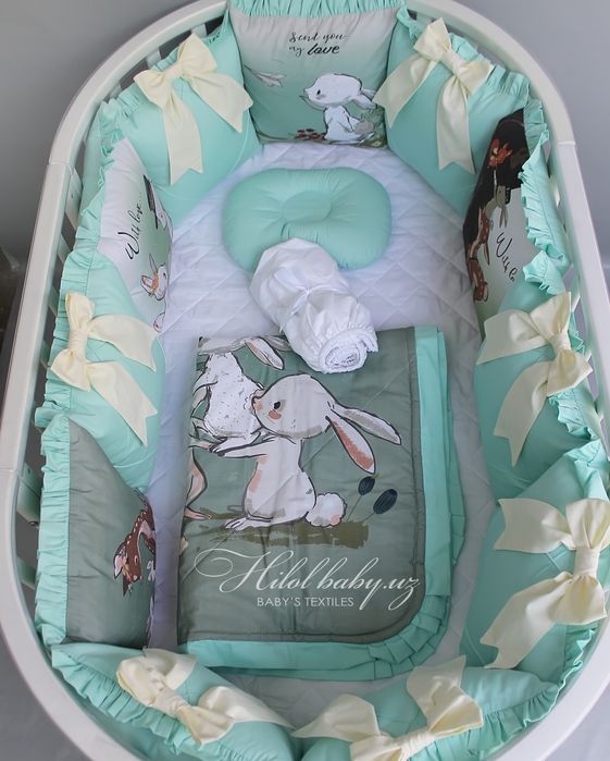 Бортики для кроватки малыша