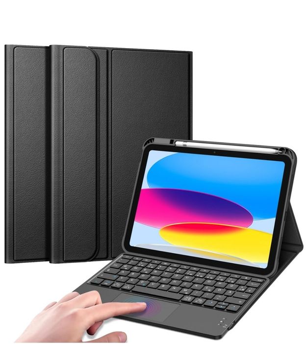 Husa ipad 11 " / 10,9"  Bluetooth cu tastatură magnetica