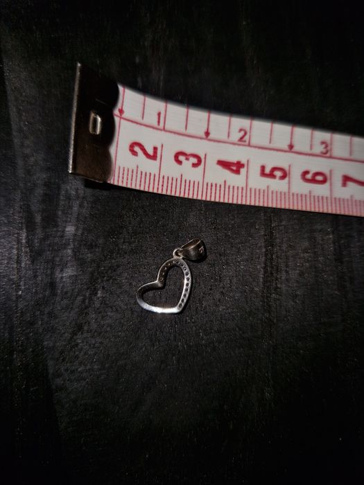 Pandantiv inimă de argint