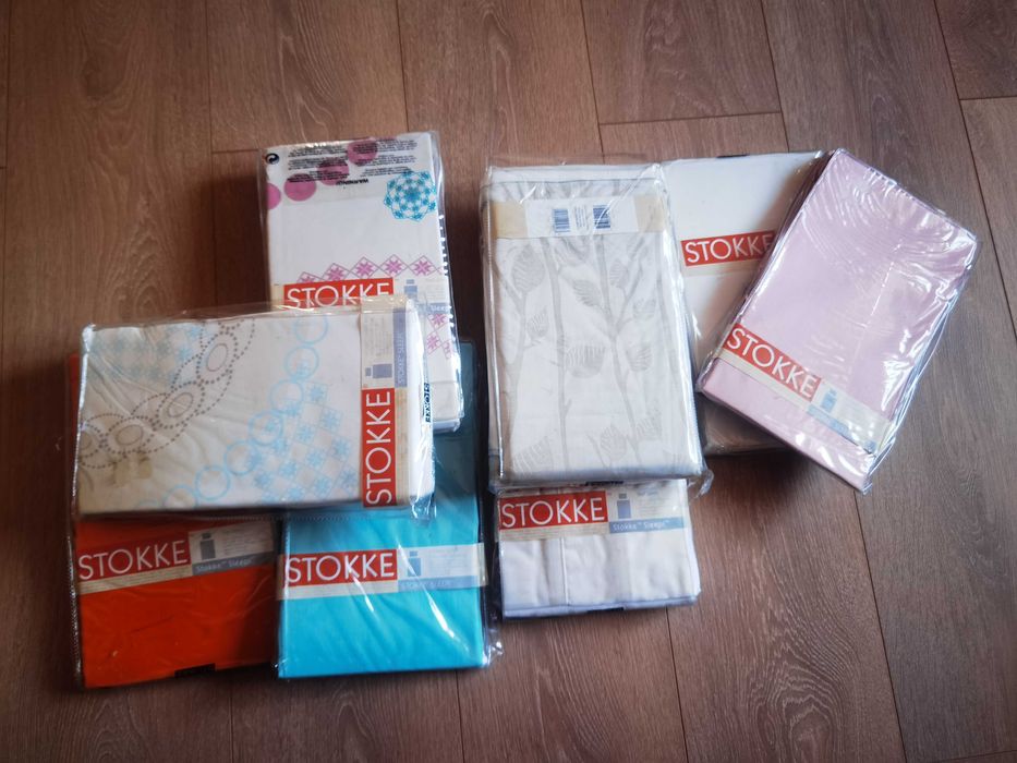 Lenjerie pentru pătuț copii Stokke Sleepi 100% bumbac