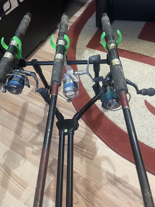 Rotport pescuit cu 3 posturi