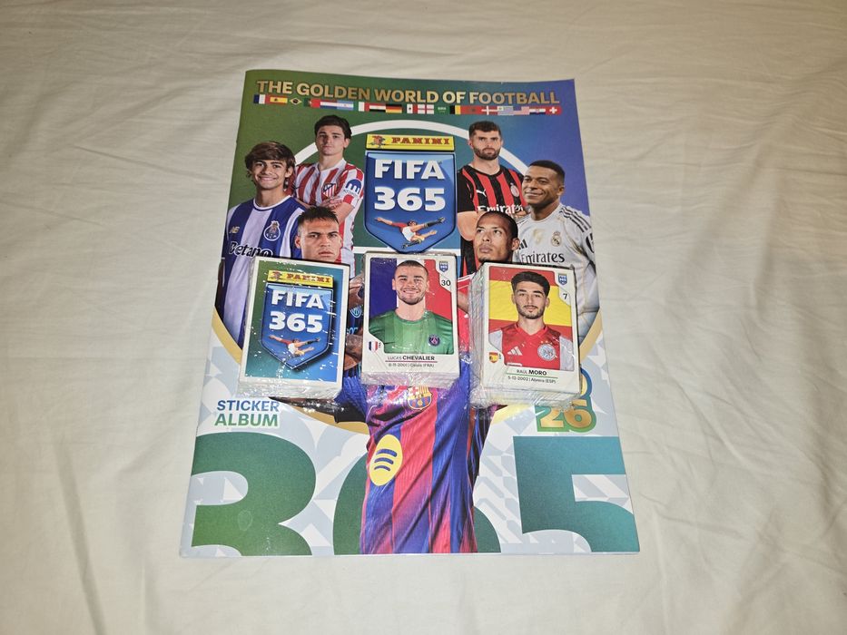 Album complet,nelipit,Panini Fifa 365 2026, 520 lei