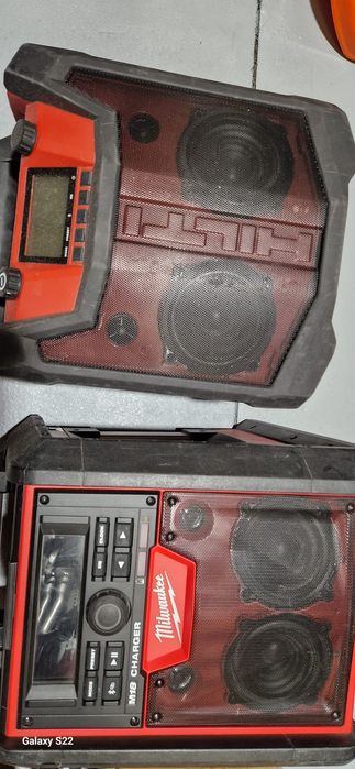 Hilti ,Milwaukee radio de șantier