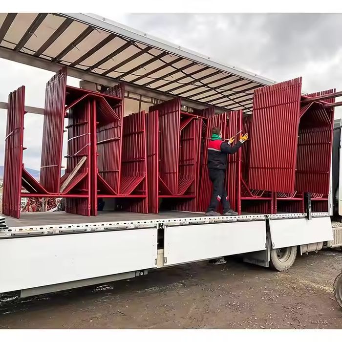 Cofraje doka placa galbena accesorii montanti popi schele panou