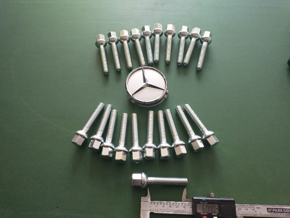 Prezoane Mercedes M12 x 1,5 filet 60 mm cap Semisferic Orice model