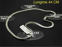 Bijuteria ROYAL : Lant AUR ALB 18K / 19.68 GR / Certificat Factura