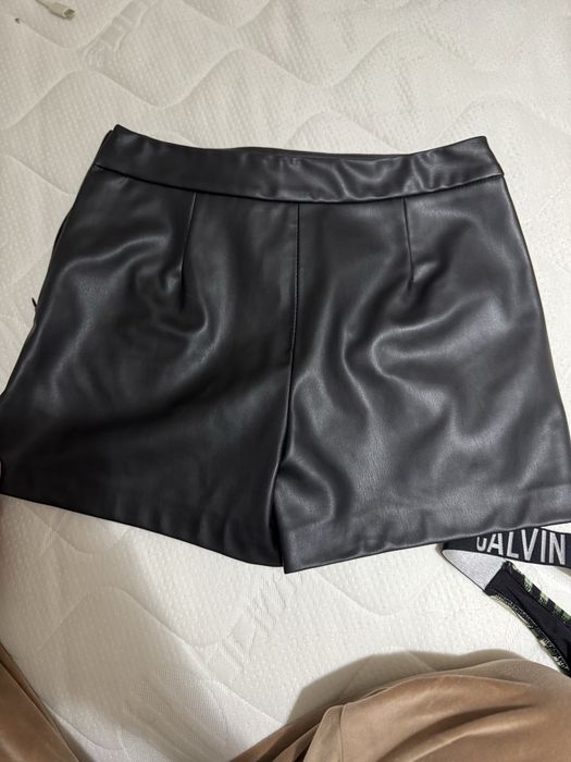 Zara/Зара кожен панталон пола