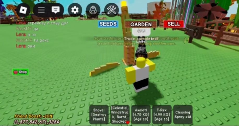 Рейнбоу енот в гров а гарден дешево пруфы есть grow a garden