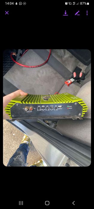 Subwoofer punch 250w rms+Statie 500w blaster