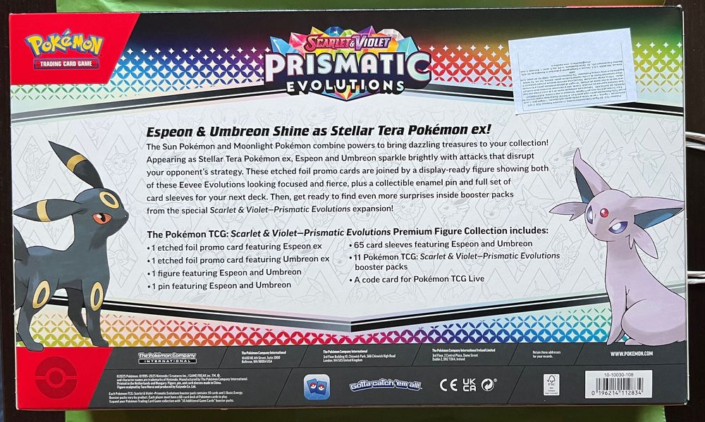 Scarlet & Violet - Prismatic Evolutions Premium Figure Collection