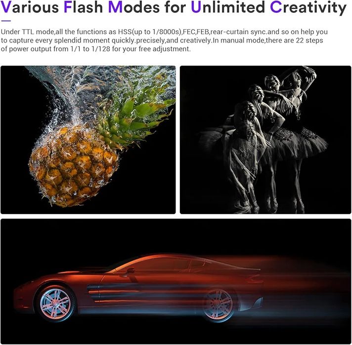 Светкавица Godox TT685 II C TTL Thinklite за Canon