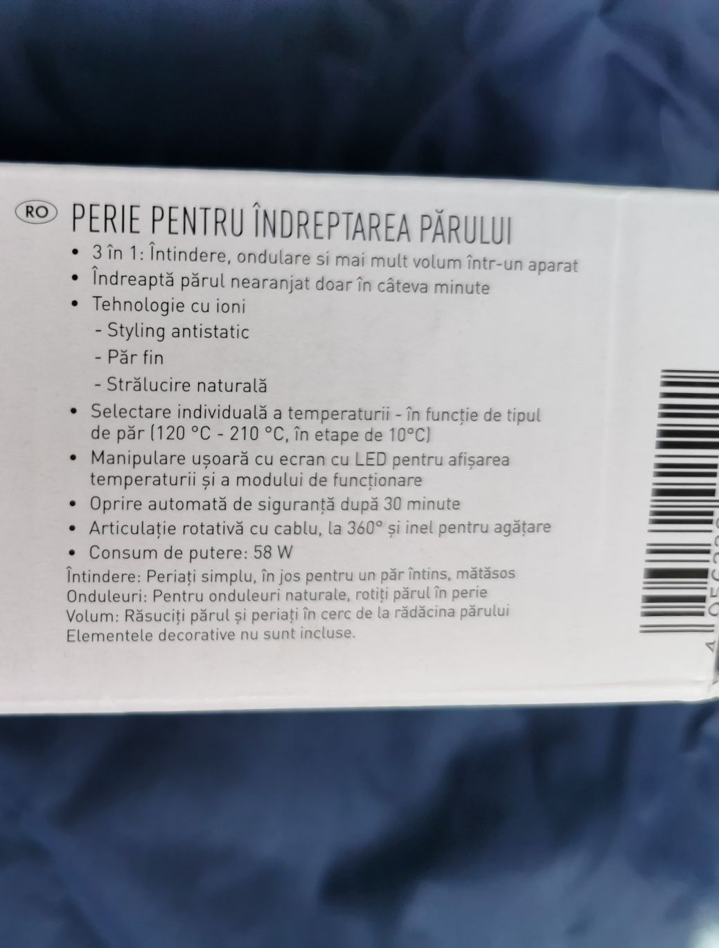 Perie de indreptat parul 3 in 1