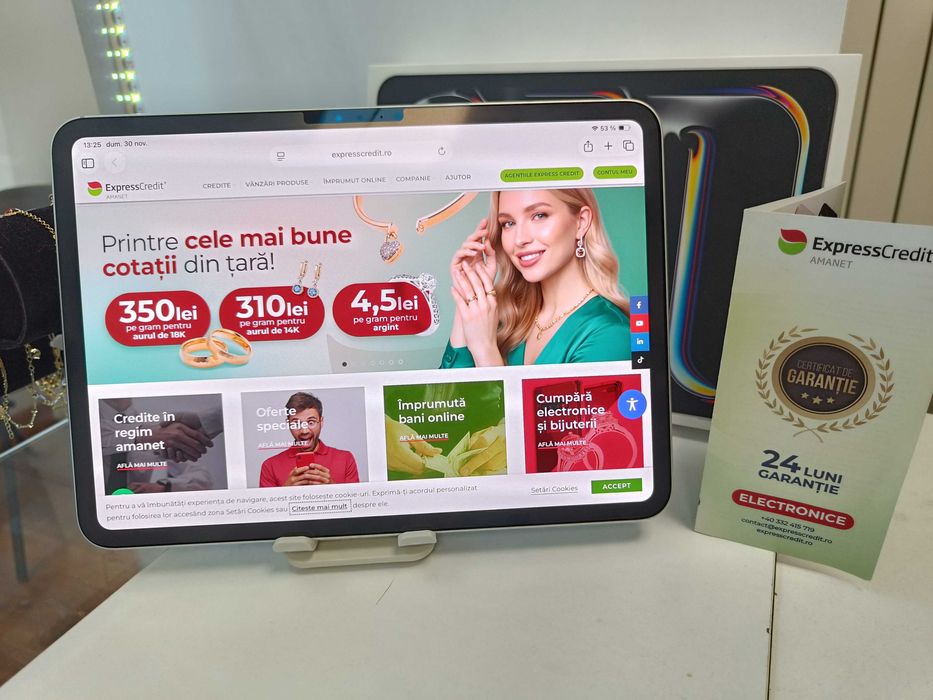 Apple iPad Pro 11 (Ag16 Moldova b32134) - Garantie 2 ani!