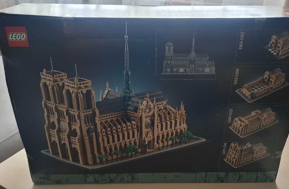LEGO Architecture: Notre-Dame de Paris 21061, nou, sigilat