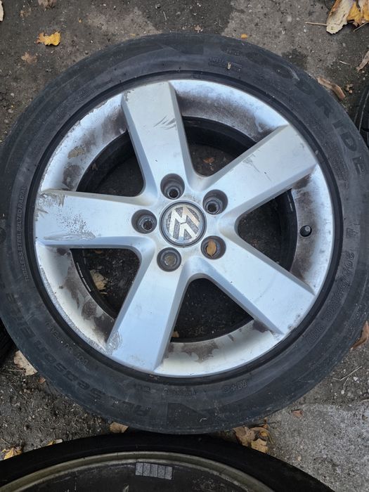 Set 4 Jante aliaj golf 6 passat b7 cu defecte