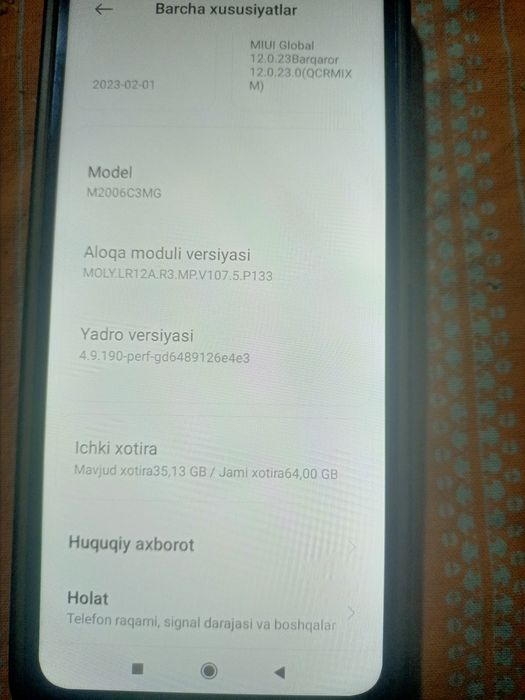 Redmi 9c 64Gb 3,00 RAM