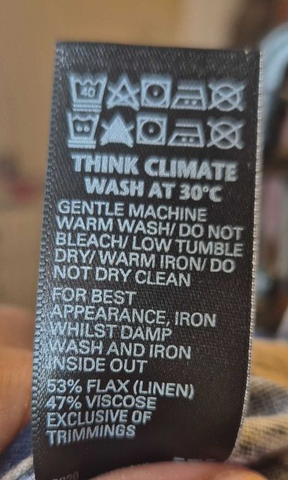 Vand rochie dama, in - vascoza, Marks&Spencer, 44, cu flori albe