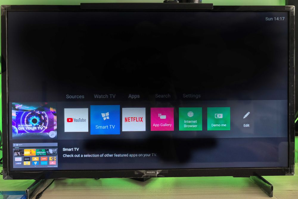 Смарт телевизор Philips - 32PFS6805/12, 32'', FHD LED, Black