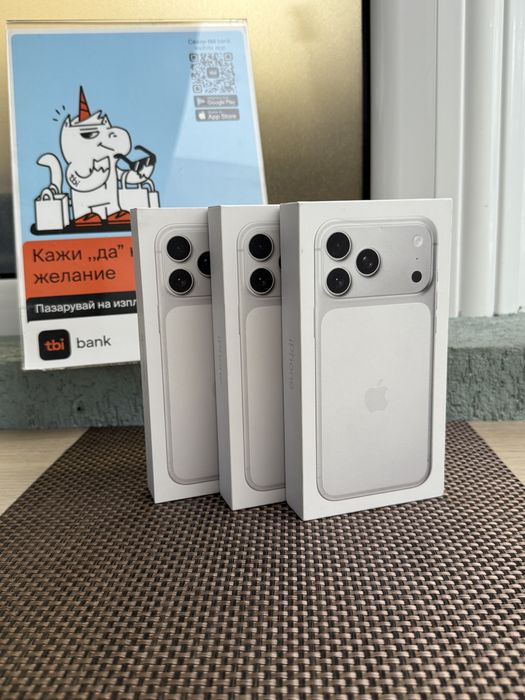 НОВ!USA 256Gb *ЛИЗИНГ* iPhone 17 Pro Max Silver ГАРАНЦИЯ