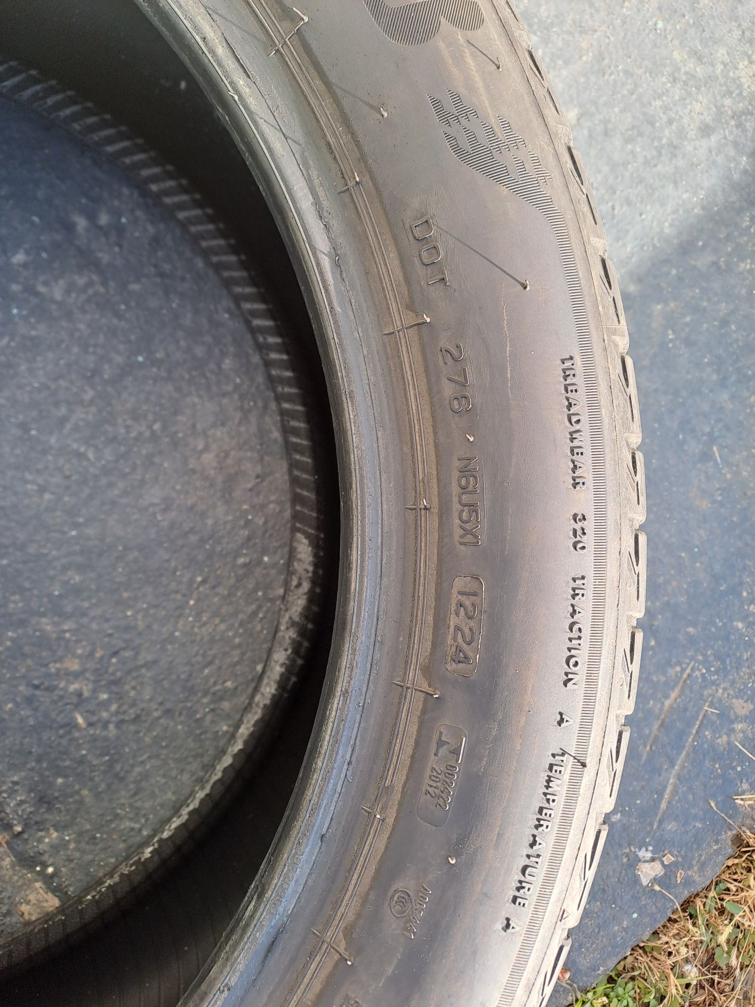 Vand set cauciucurile Bridgestone turanza 255/45/R19 T005