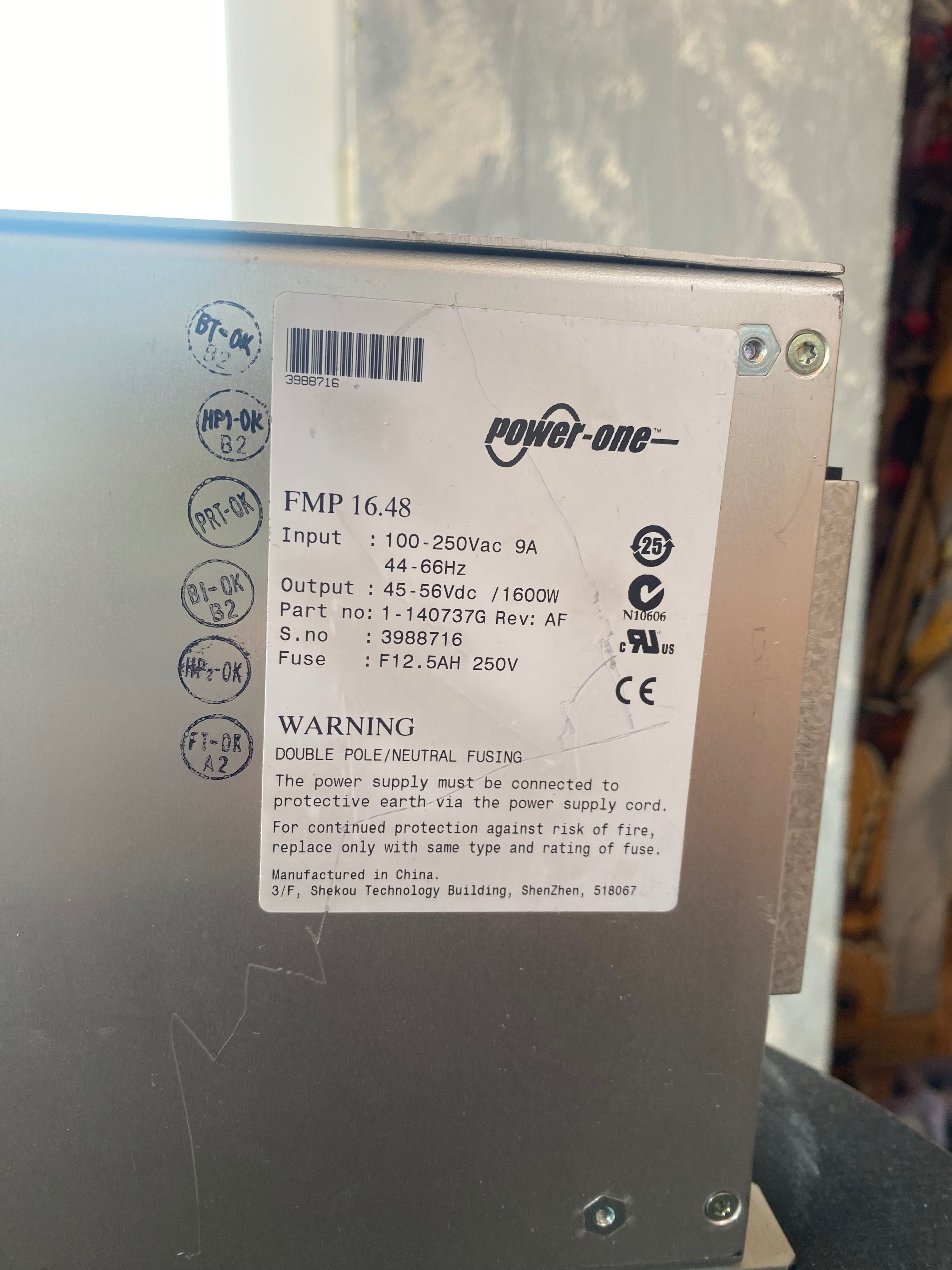 Power-One FMP16.48, модул за осигуряване на надеждно DC захранване
