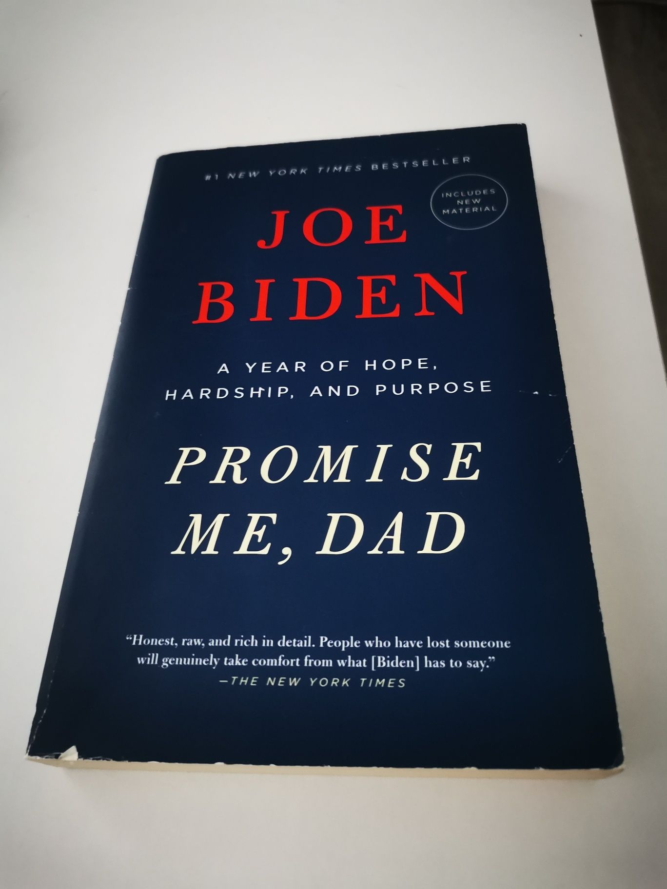 Joe Biden -Promise me Dad (limba engleza)