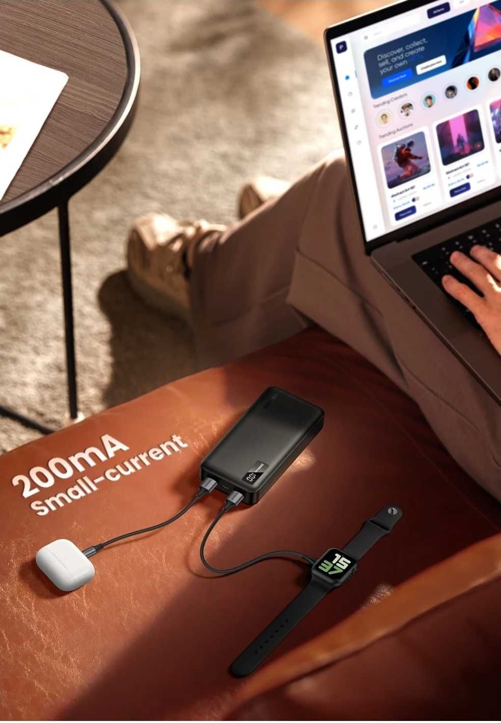 Ugreen PB312 Power Bank 20000mAh PD20W + 22.5W QC3.0 iPhone 15 16