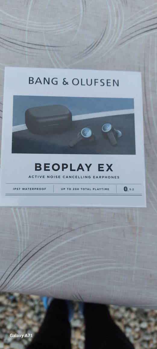 Casti Audio In-Ear Bang & Olufsen Beoplay EX, Anthracite Oxygen