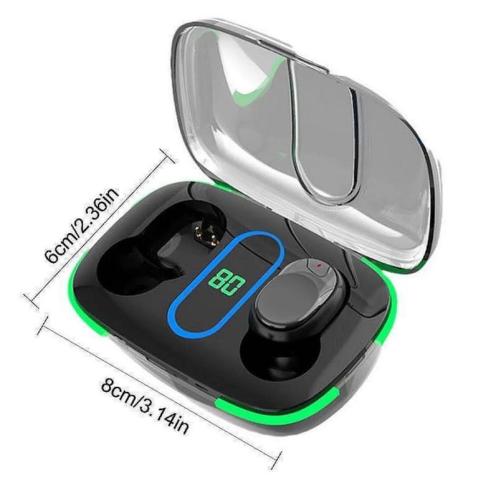 Безжични слушалкиBluetooth ,Touch с кутия за безжично зареждане.