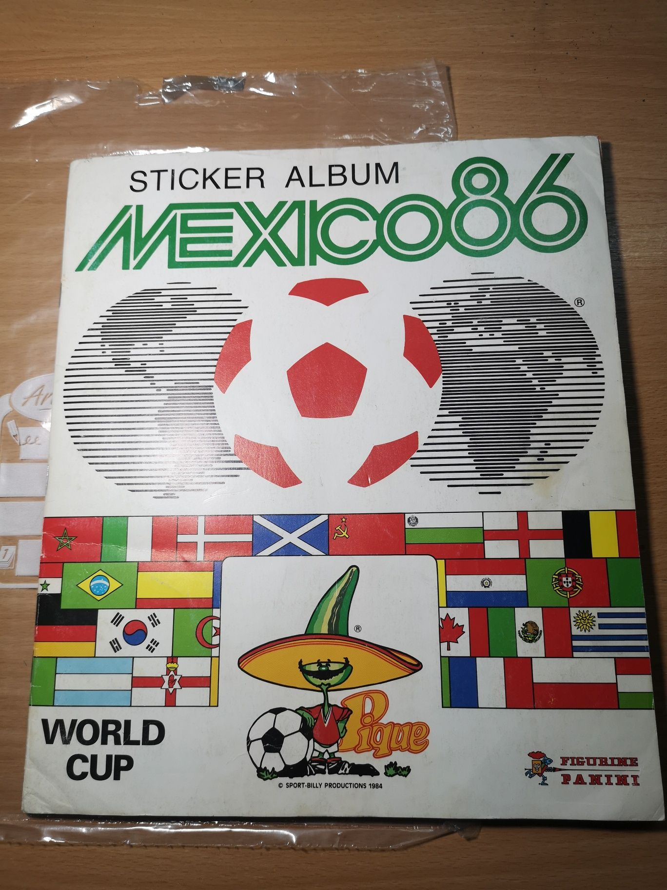 Panini album complet Mexico 86 Mexic 1986 Maradona stare foarte bună