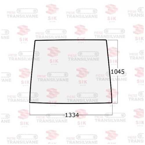 Parbriz CASE - 6099916M1- 595 ,FERMEC 750 ,TEREX TX760